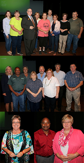 PJC employees honored for service