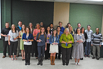 PTK fall 2013 induction group photo