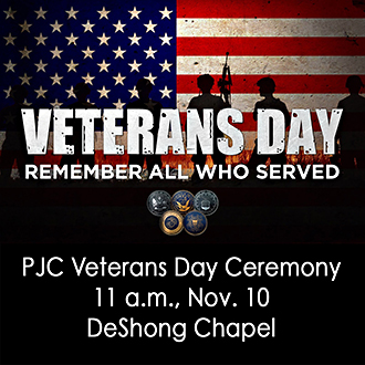 Veterans Day Ceremony graphic