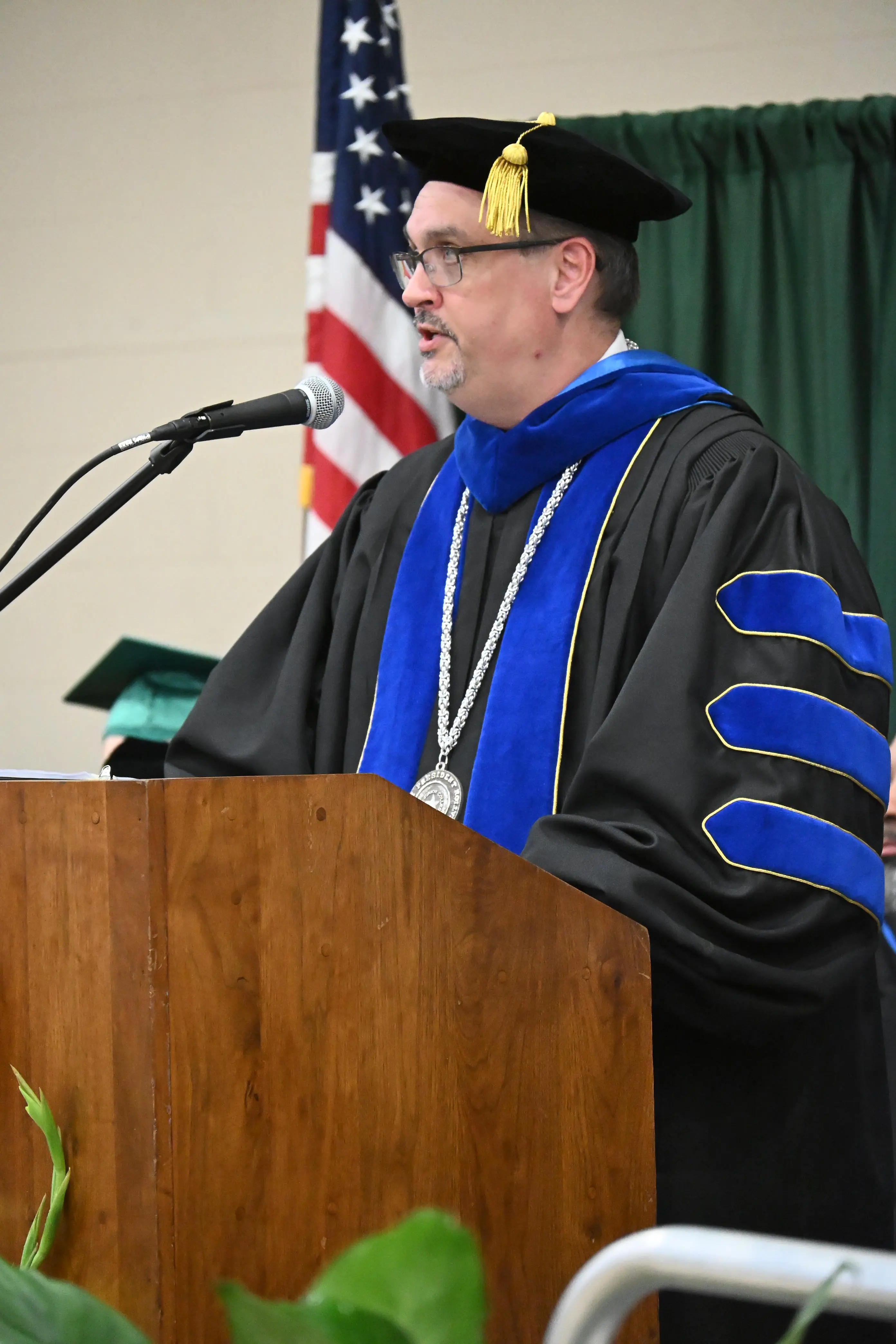 Dr Benson at Graduation