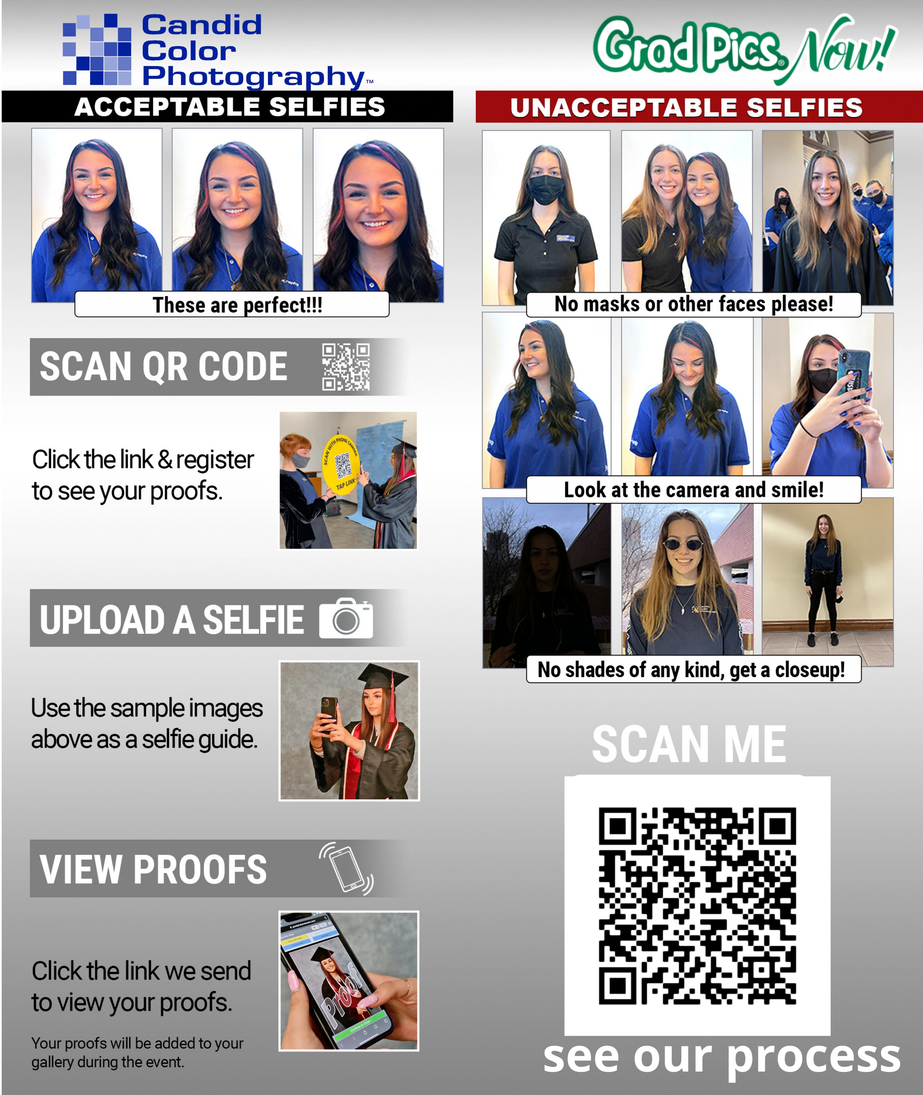 Candid Color Photography Flyer